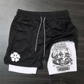 Grimoire Skull Shorts