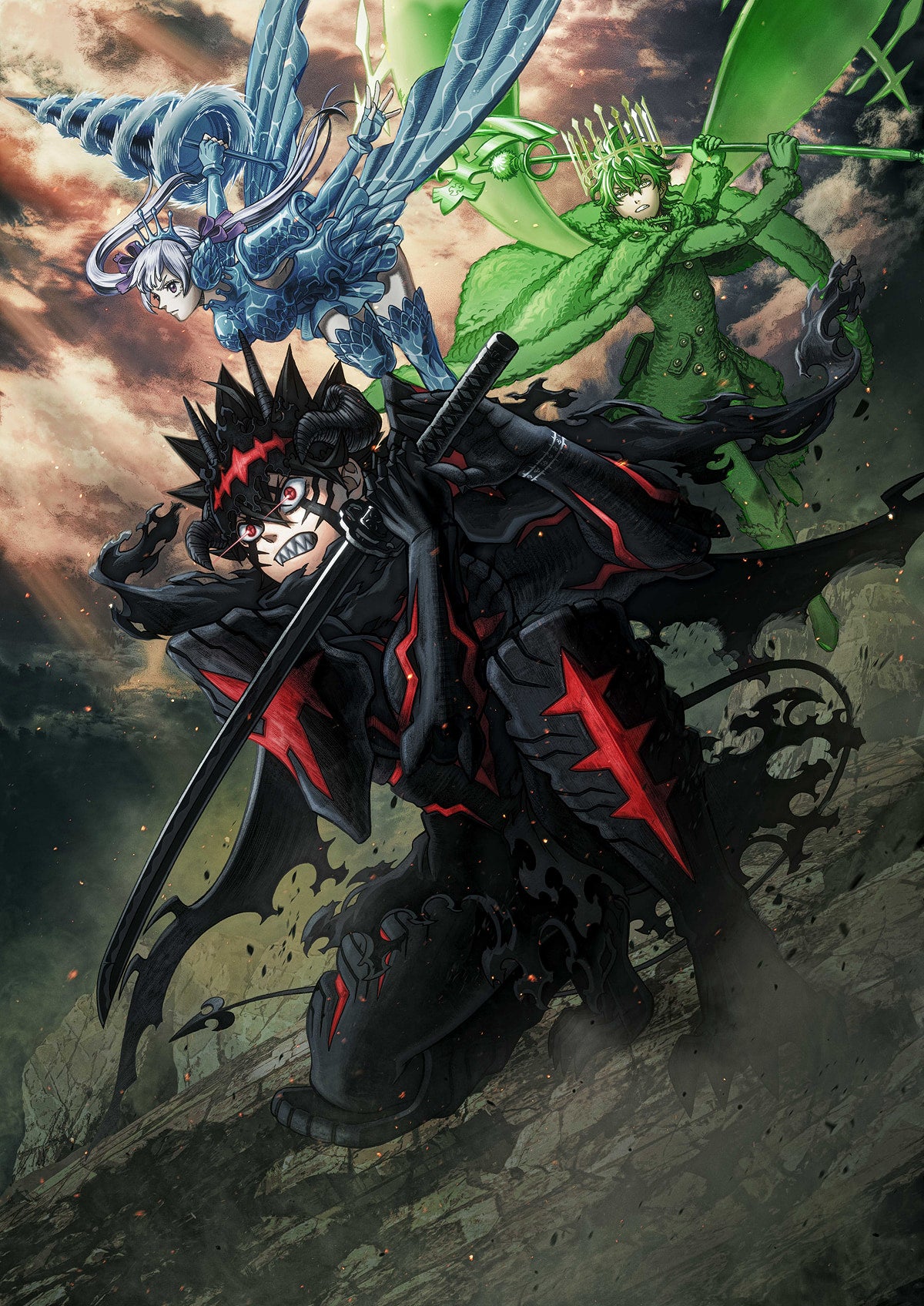Asta and the dark forces of Black Clover