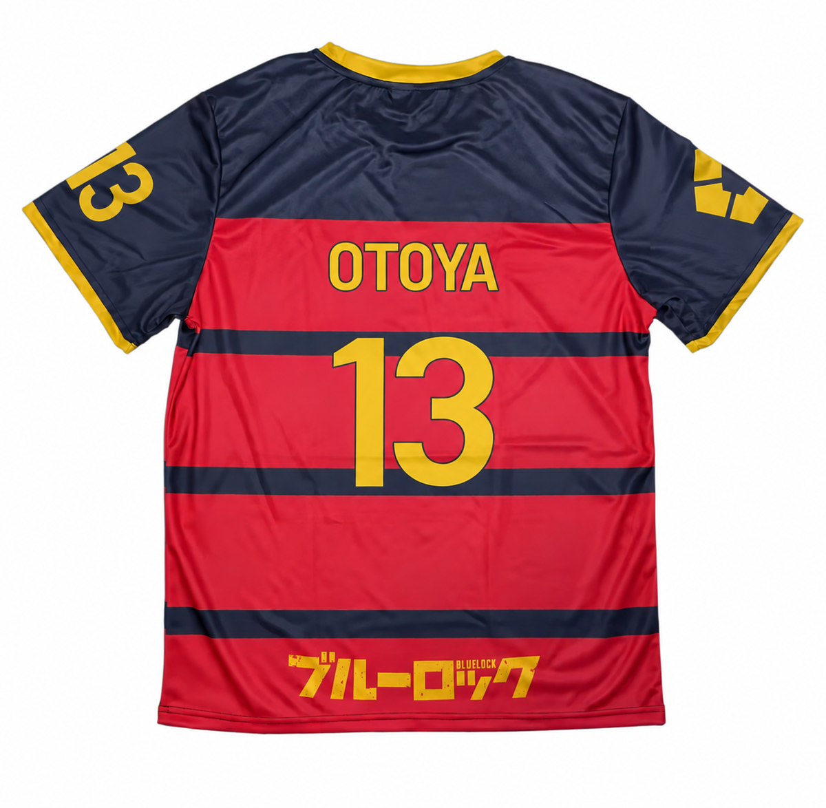 Otoya 13 FC Barcha jersey back - garment-only design reference